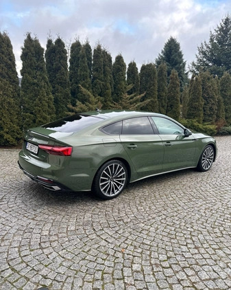 Audi A5 cena 194235 przebieg: 143343, rok produkcji 2021 z Kraków małe 121